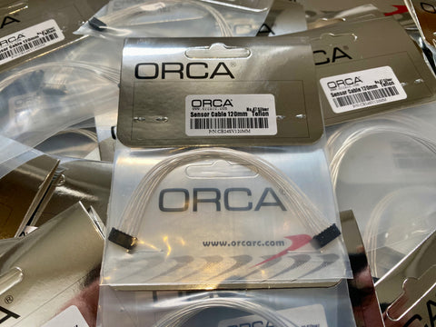 ORCA Teflon silver brushless motor sensor wire - 120mm