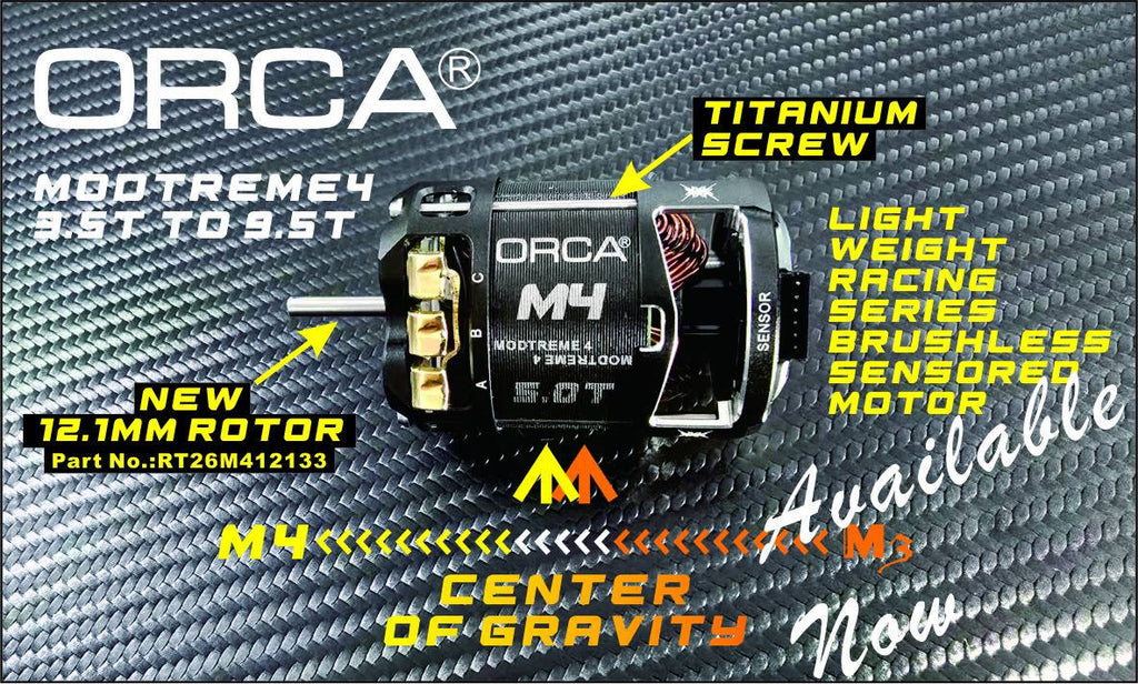 ORCA MODTREME 4 M4 3.5T/4.5T/5.0T/5.5T/ 6.0T/6.5T/7.5T/8.5T