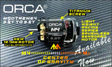 ORCA MODTREME 4 M4 3.5T/4.5T/5.0T/5.5T/ 6.0T/6.5T/7.5T/8.5T BRUSHLESS MOTOR