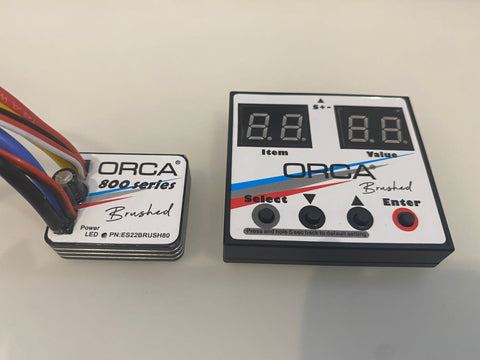 ORCA 800 Series Brush Water Proof ESC